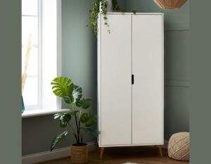 maya wood trim nursery wardrobe