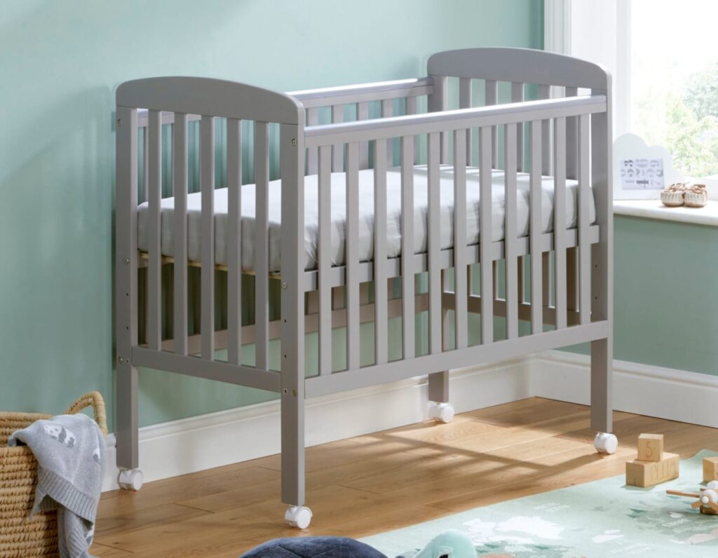 space saver cot bed grey