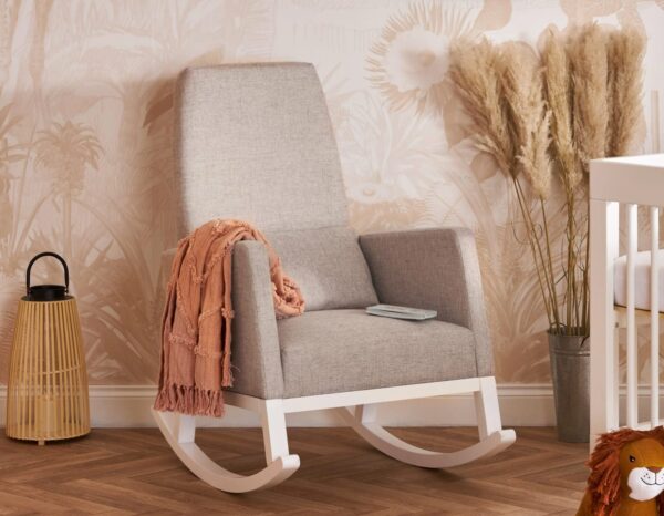 high back nursing chair stone