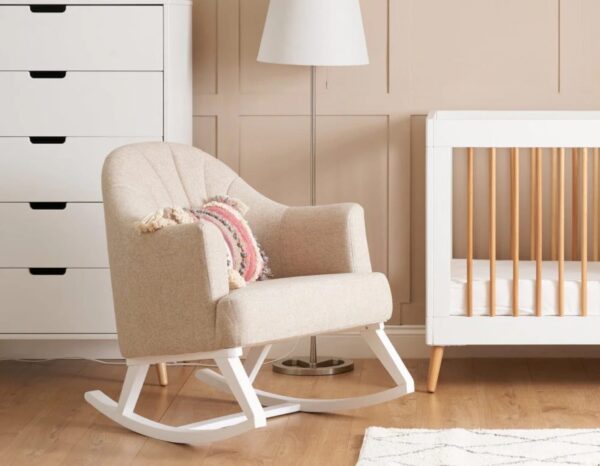 round back nursing chair oatmeal